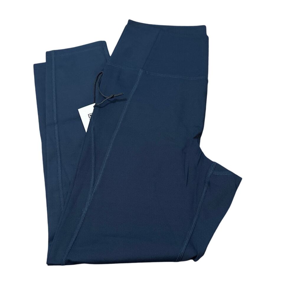 Girlfriend Collective Compressive High-Rise 7/8 Leggings 4008 TC blue Size Small